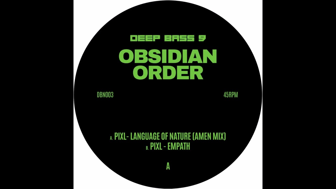 Pixl - Obsidian Order (DBN003 - Deep Bass 9)