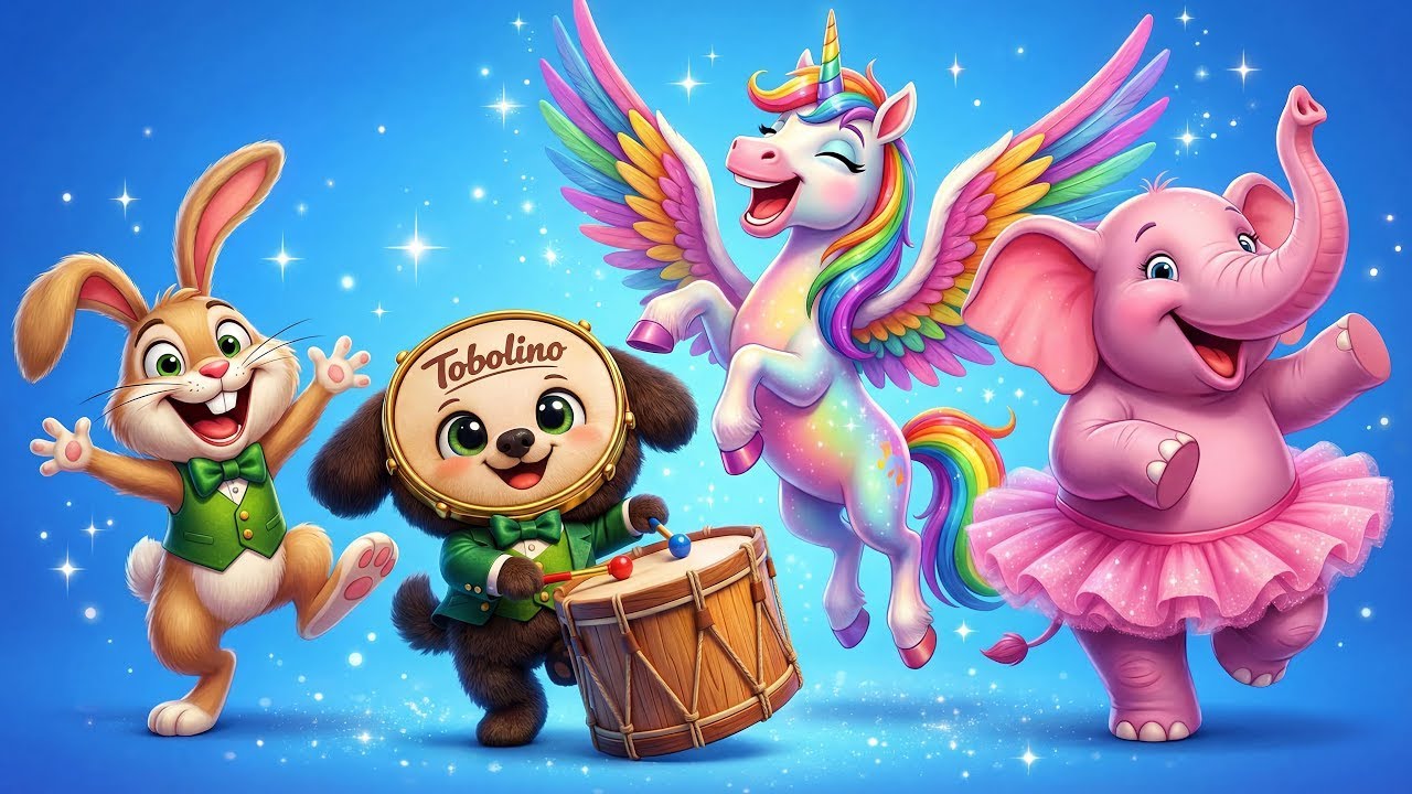 Le migliori canzoni educative Compilazione per bambini dell'asilo ✨ Mix musica per giocare e ballare