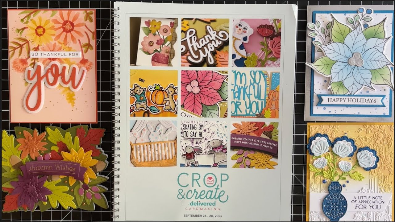 Crop and Create Cardmaking Event Fall 2025...What I Made