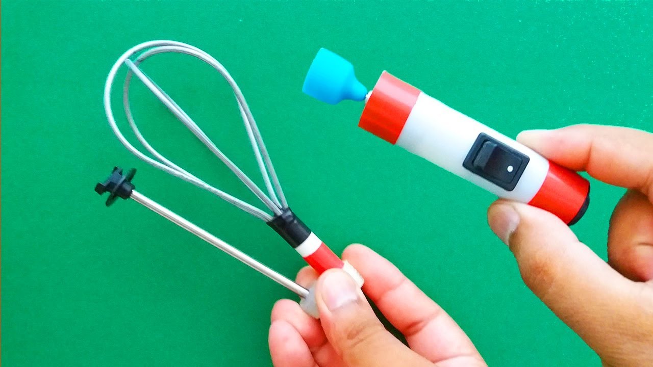 How To Make A Electric Mixer At Home | Amazing Mini Mixer With DC Motor | Powerful Mixer DIY