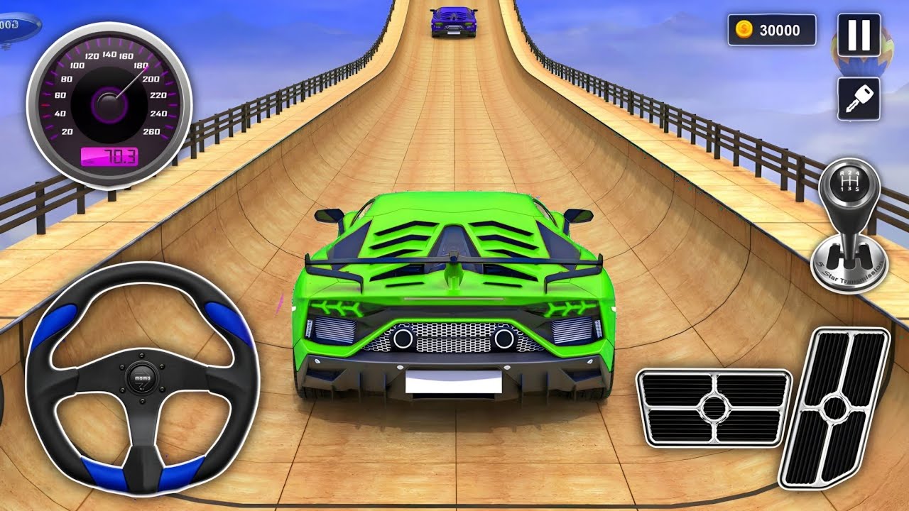 Extreme GT Car Stunts Master 3D - Mega Ramp Car Racing Game - Android Gameplay 🔥