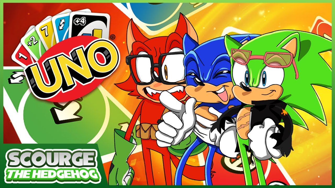 Scourge Plays UNO (w/Sonic & Gadget) STOP TOUCHING MY DECK!