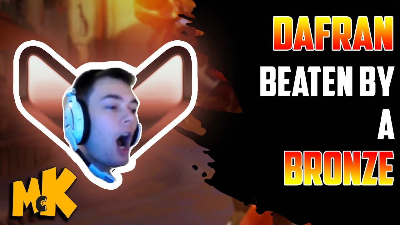 Dafran Beaten By A BRONZE | Fix Brigitte Please !!! Overwatch Funny And Random Moments