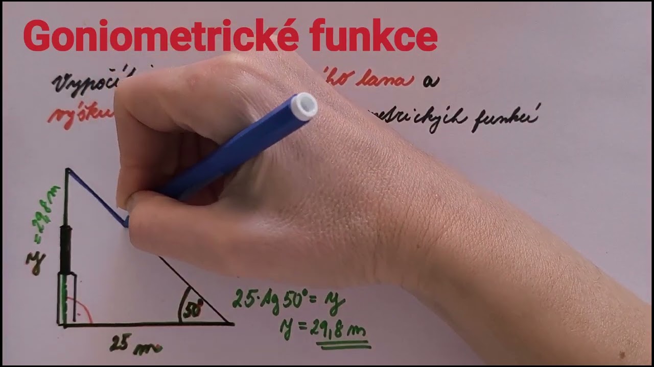 Goniometrické funkce