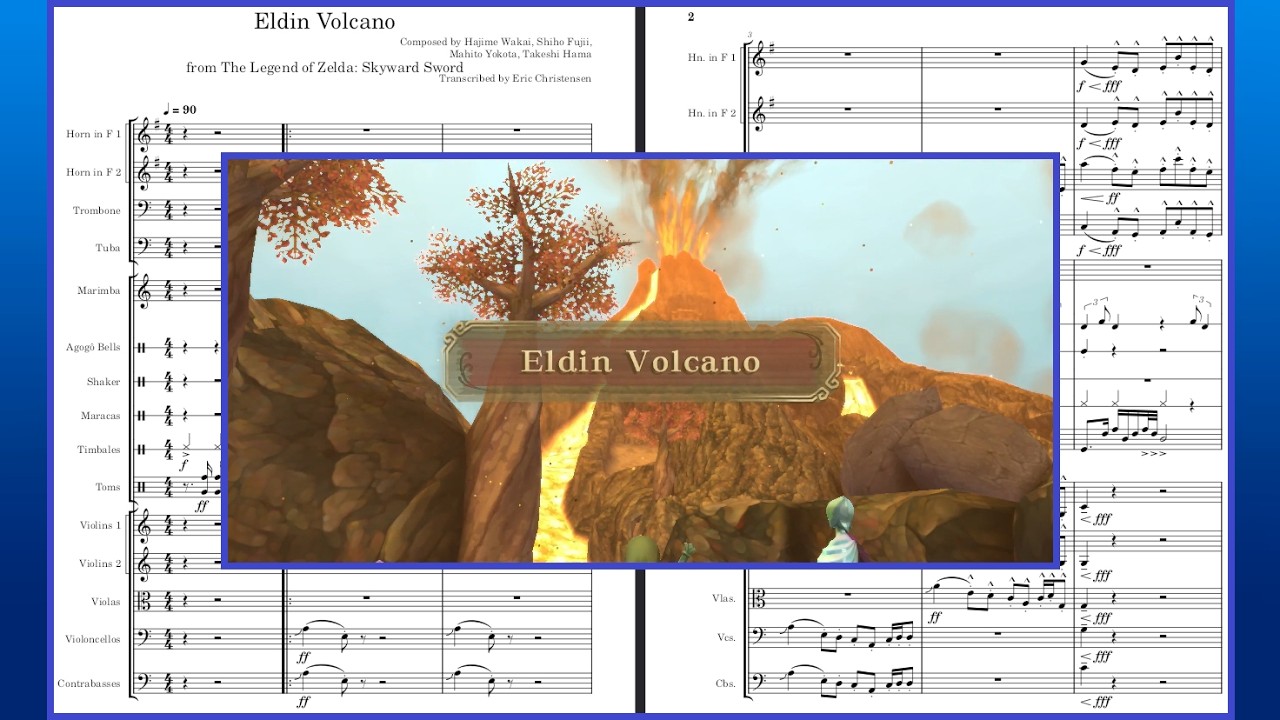 Eldin Volcano - The Legend of Zelda: Skyward Sword