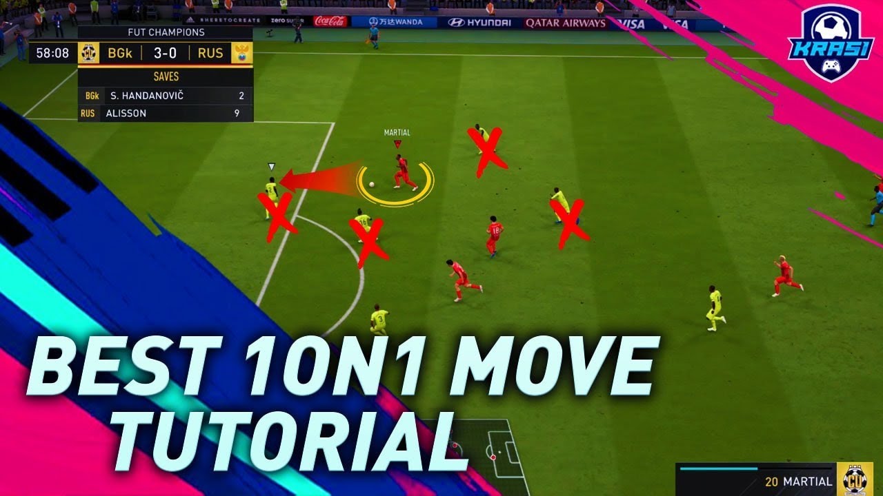 LEARN THIS UNSTOPPABLE SKILL IF YOU WANT TO IMPROVE in FIFA 19 ULTIMATE TEAM! BEST 1on1 MOVE TO USE