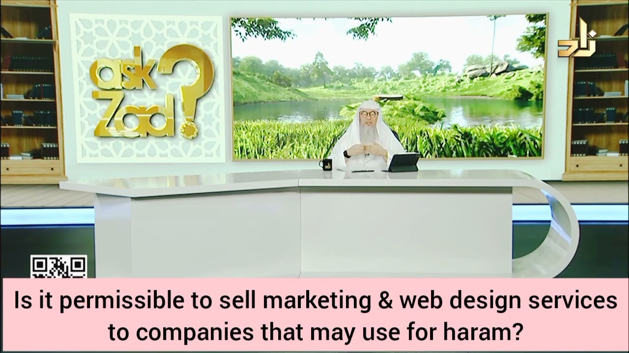 Permissible 2 sell Marketing Web design services 2 companies that may use for haram? Assim al hakeem