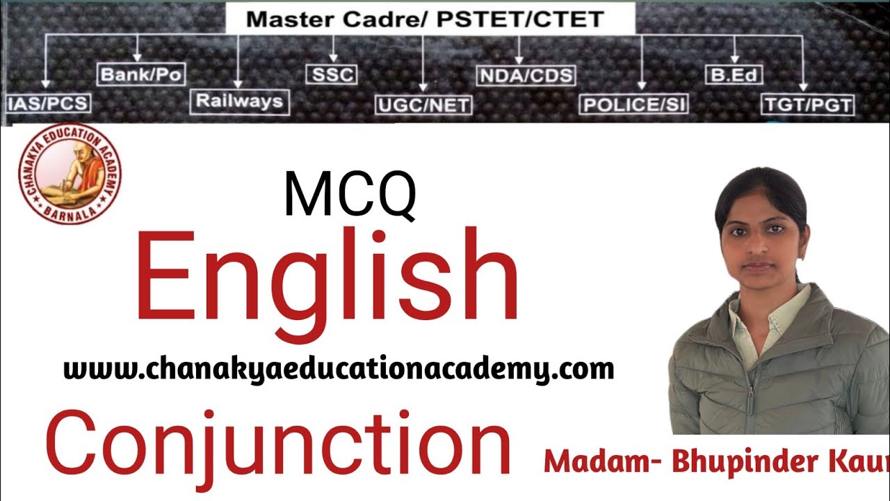Conjunctions MCQ