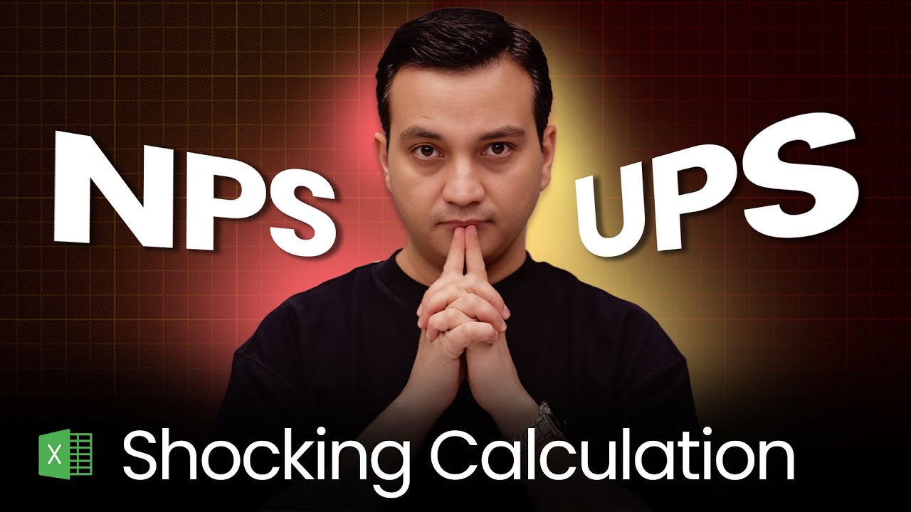 UPS vs NPS - Which is better? | SURPRISING Pension Scheme Calculation