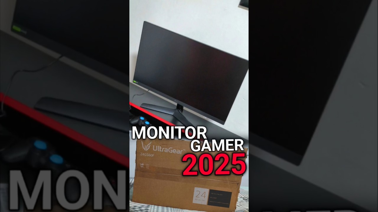 UNBOXING!! COMPREI LG Ultragear 24