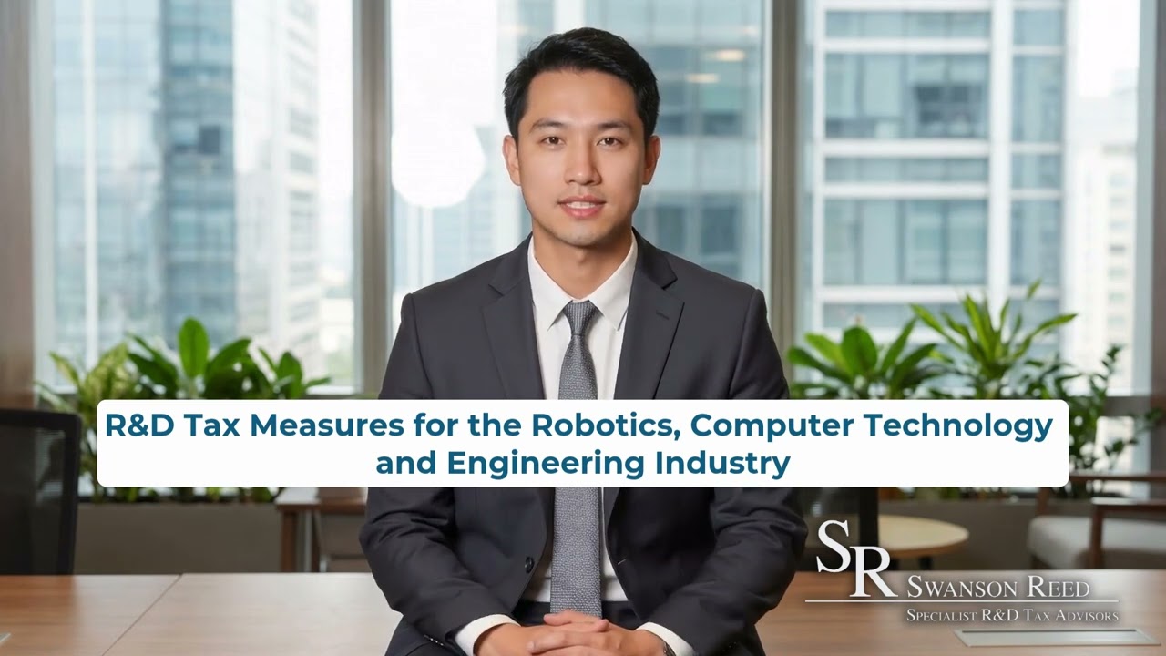R&D Tax Measures for the Robotics, Computer Technology and Engineering Industry
