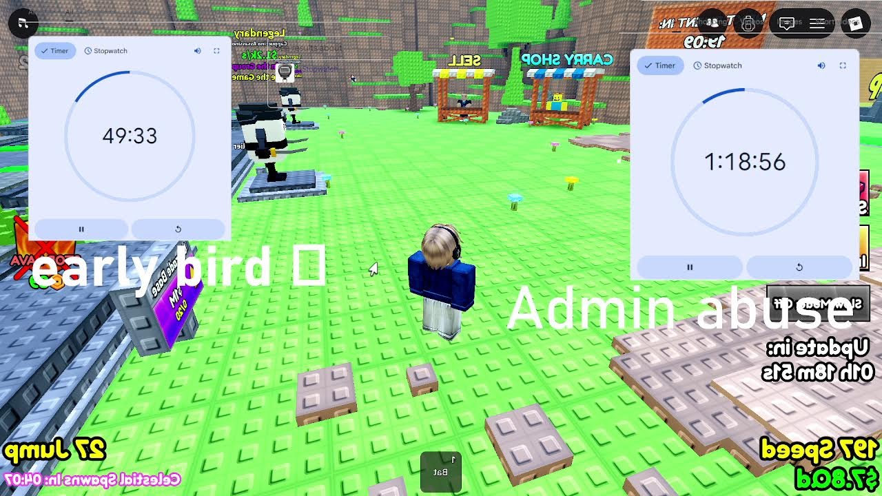 Survive Lava for Brainrots ADMIN ABUSE LIVE