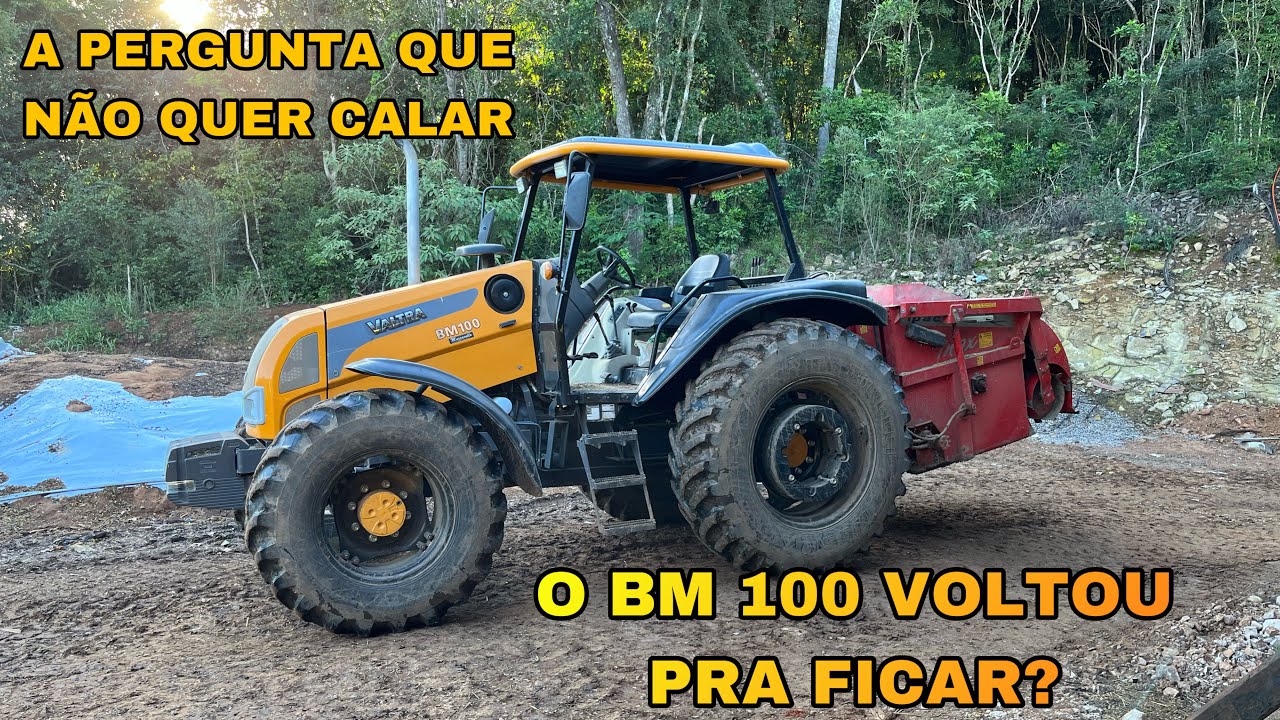 O trator que fez sucesso aqui no canal tá de volta🚜