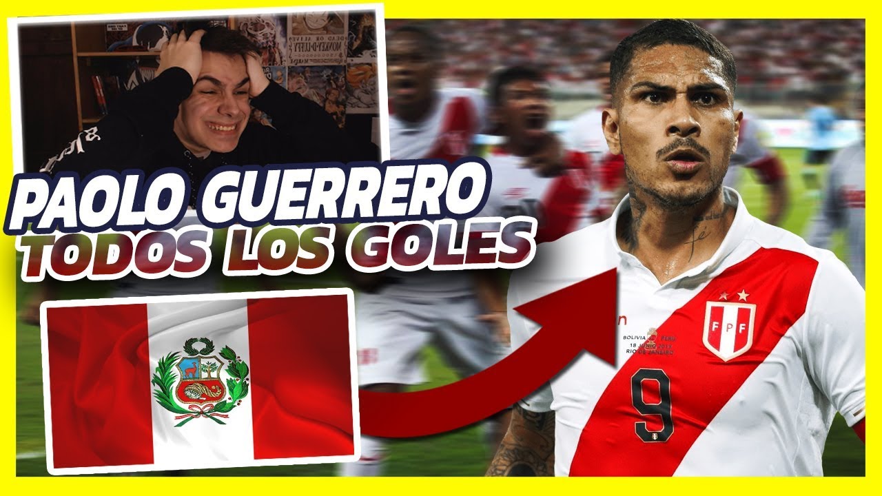 ¡ESPAÑOL REACCIONA *POR PRIMERA VEZ* a MEJORES GOLES de PAOLO GUERRERO!🔥🤯 (¿El MEJOR PERUANO?⚽🥶)