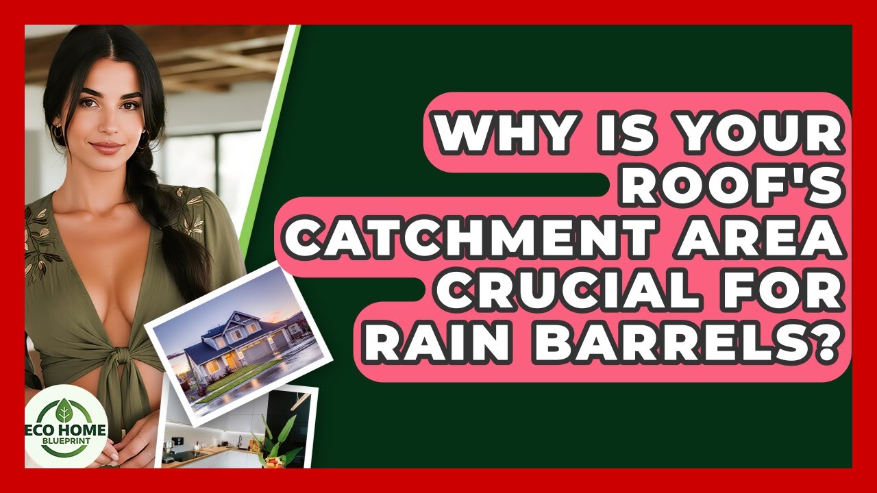 Why Is Your Roof's Catchment Area Crucial For Rain Barrels? - Eco Home Blueprint
