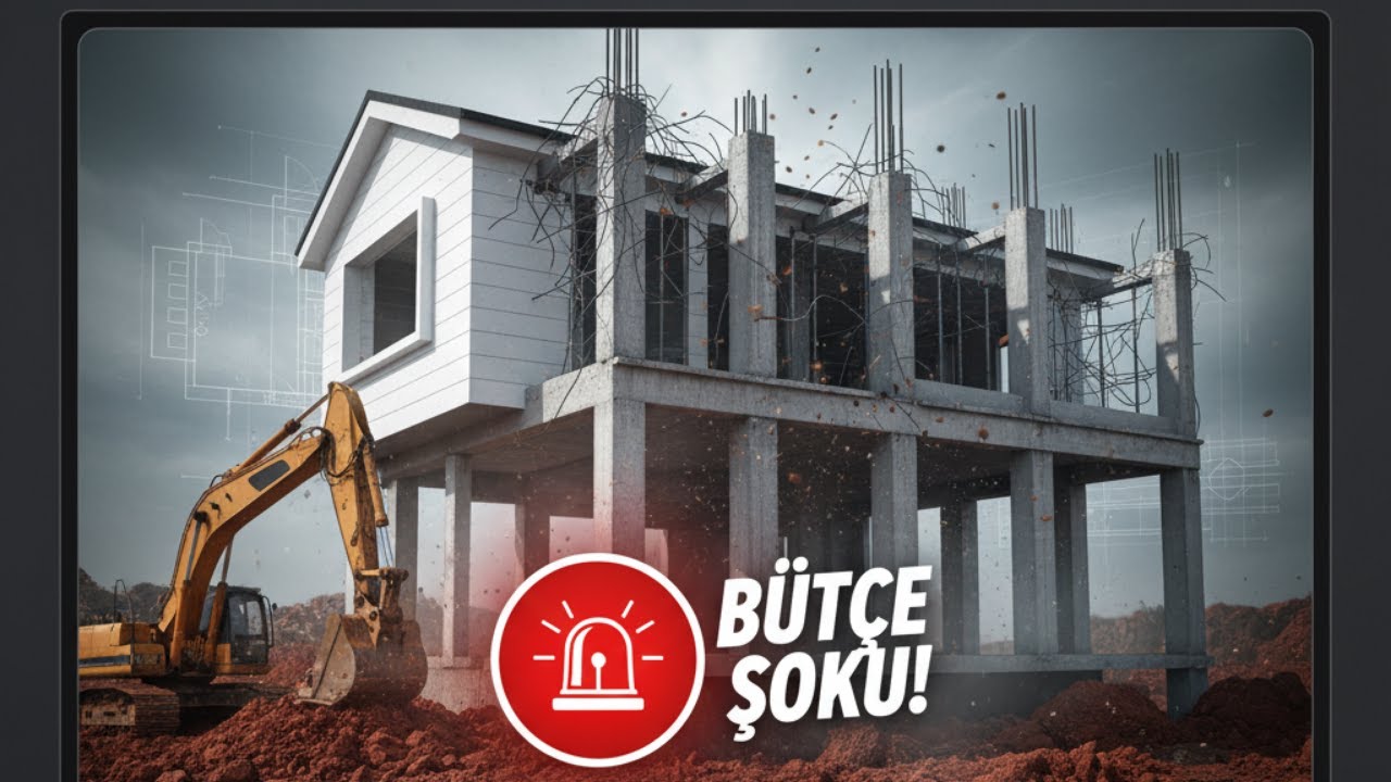 BÜTÇENİN ASIL ŞOKU! 🔨 2025 KABA İNŞAAT MALİYETİ (PART 2) | Demir, Beton, Duvar [GÜNCEL FİYATLAR]