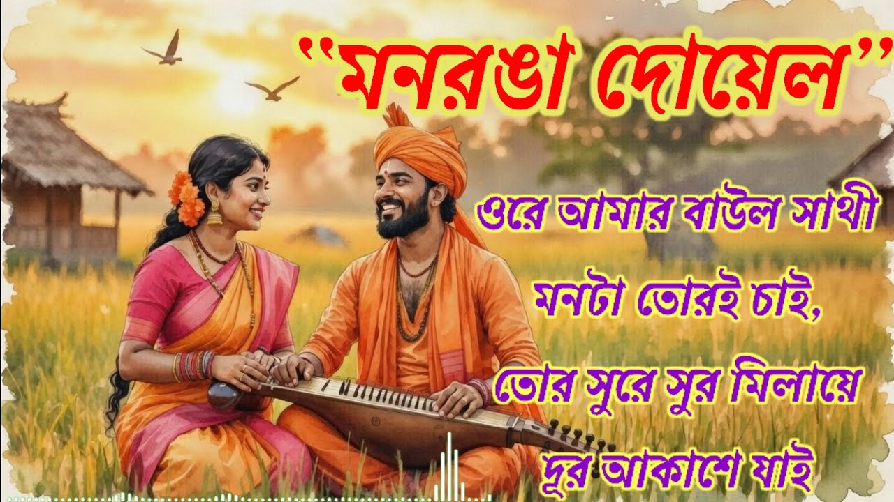 মনরঙা দোয়েল 🌿 | Baul Duet Song 2026 | New Bangla Baul Gaan | Heart Touching Love Song
