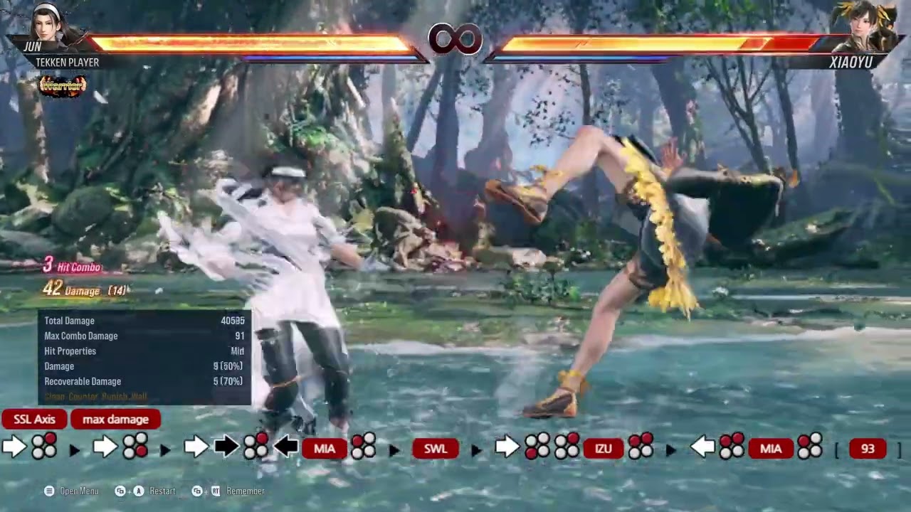 Jun Kazama high damage combo guide part.1 | Tekken 8
