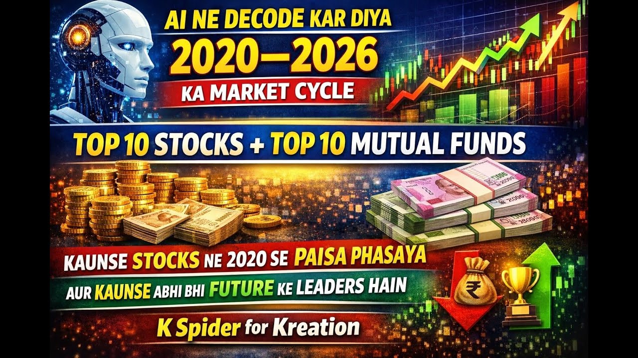 Future Ke Top Growth Sectors Aur Stocks | AI Market Prediction 2026 | K Spider For Kreation