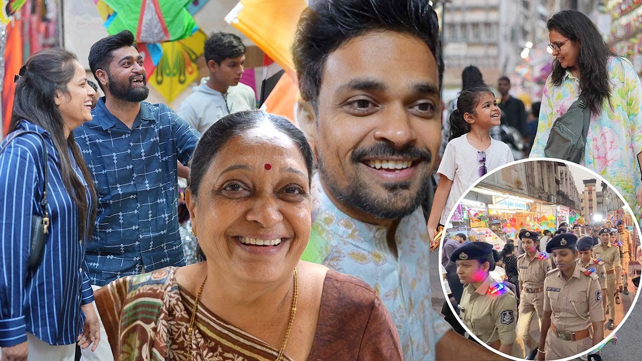 Devrani aur jethani pehli baar surat ke Dabgarwad mein patang kharidne gaye aur couple ne enjoy kiya