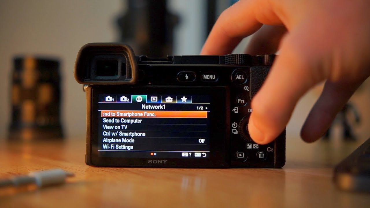 Процесс передачи фотографий на Sony a6100 — Wi-Fi и SD-карта (2021)