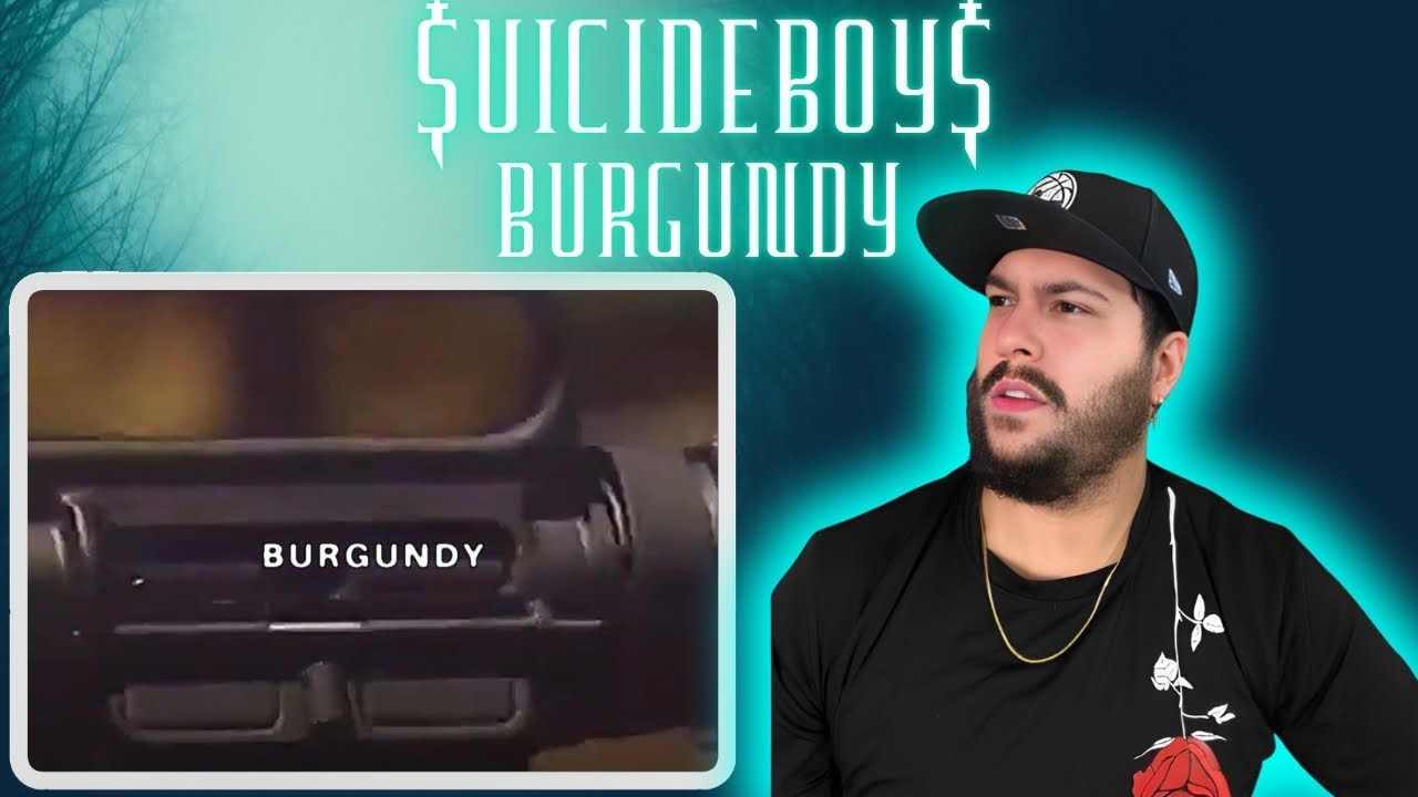 THESE GUYS ARE FIRE!?! | $UICIDEBOY$- BURGUNDY (Lyric Video) | REACTION
