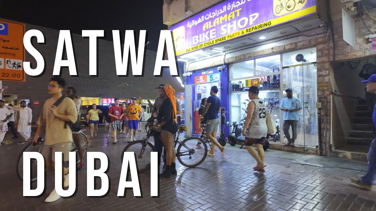 [4K HDR] Satwa Dubai Walk 🇦🇪 | Street Life & Local Vibes 2025 | 4K HDR | Walking Video