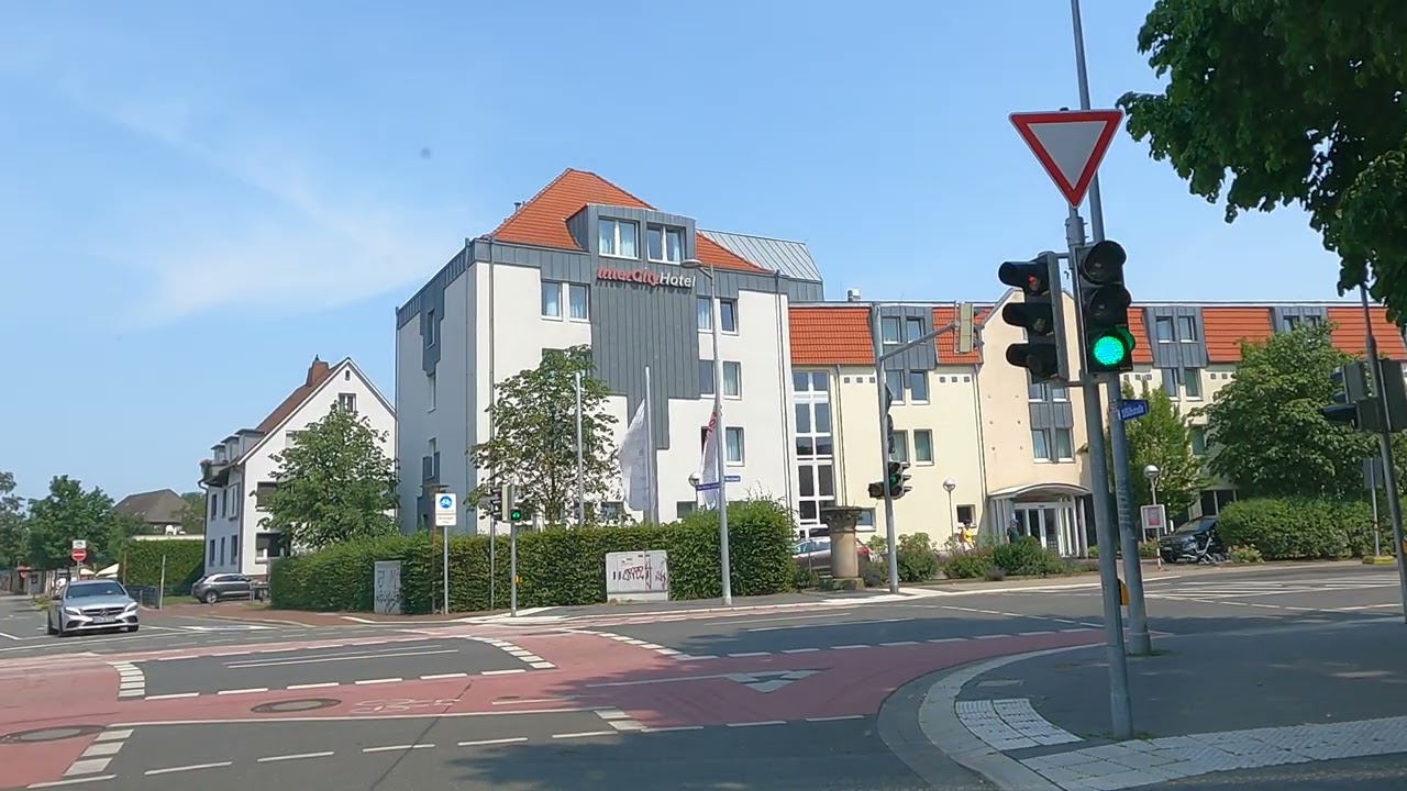 Driving in Celle Germany 🇩🇪 car drive Niedersachsen with NCS Beats