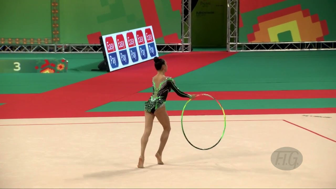 TANIYEVA Elzhana (KAZ) - 2022 Rhythmic Worlds, Sofia (BUL) - Qualifications Hoop