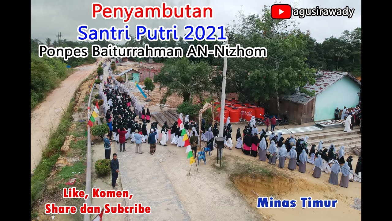 Penyambutan Santri Putri Ponpes Baiturrahaman An-nizhom 2021