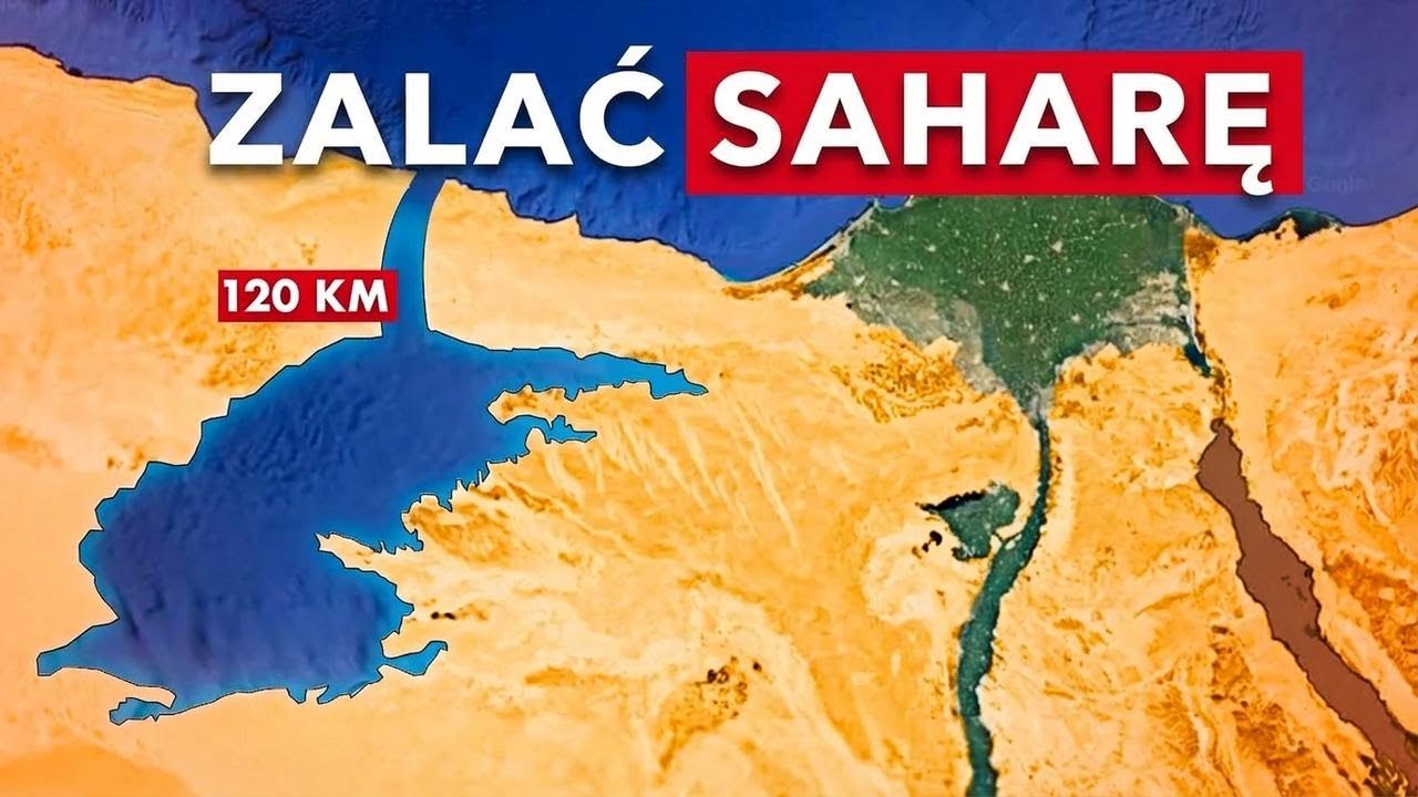 Egipt szykuje się do zalania Sahary – co tu się wydarzy?