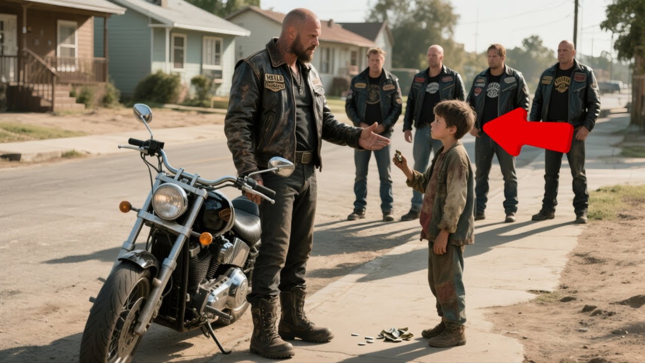 “You Refused My Money”—Why Hells Angels Came Back for a Poor Kid Who Changed Them Forever That Night