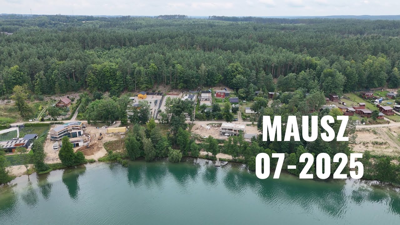 Kaszuby z Drona: Jeziora Mausz, Mały Mausz, Frydrychowo, Zielony Dwór, Karłowo & Dal-Sol Lipiec 2025