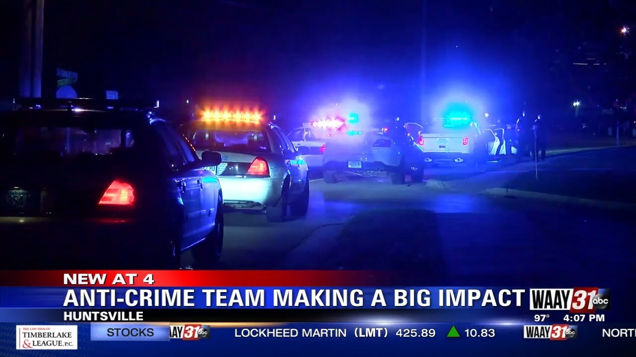 Huntsville anti-crime team making an impact