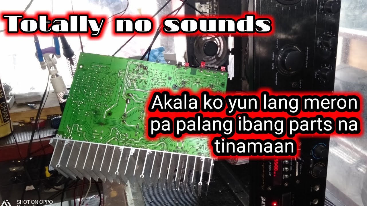 Totally no sounds medyo mahirap hirap din ayusin to | Audioline AV-602BTF