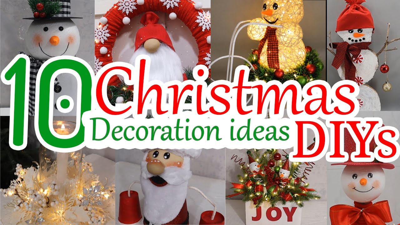 10 Beautiful DIY Christmas Decorations for a Festive Home 2024