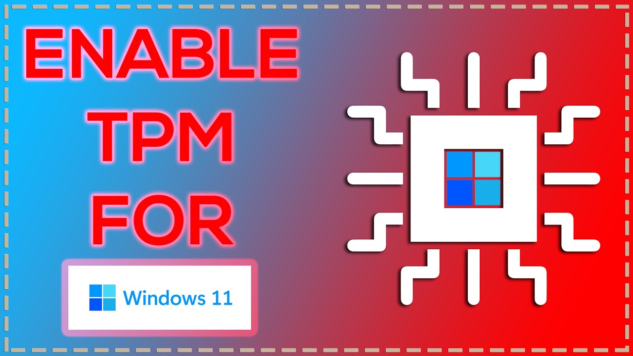 How to enable TPM 2.0 for windows 11 | Without BIOS