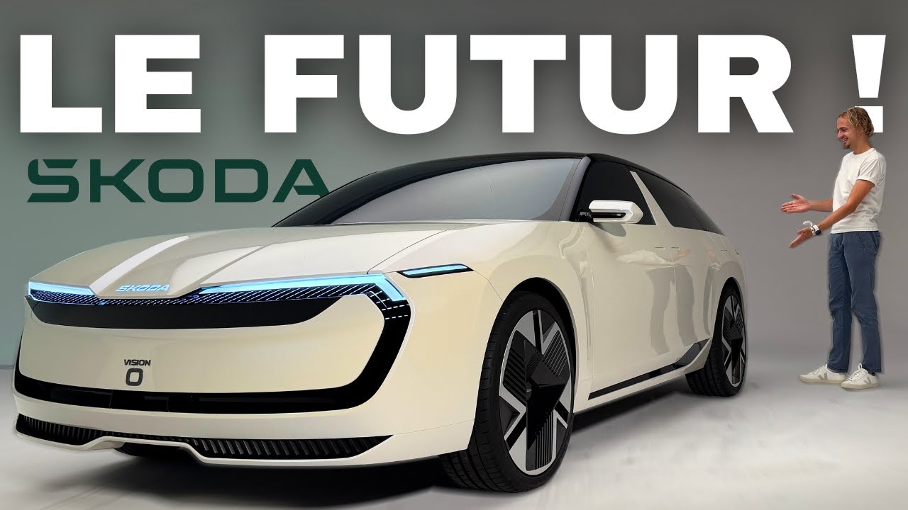 Voici le futur break électrique de Skoda ! Découverte de Vision O