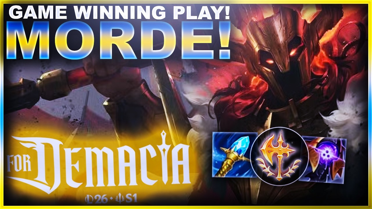 WE MADE AN INSANE GAME WINNING PLAY ON MORDEKAISER!