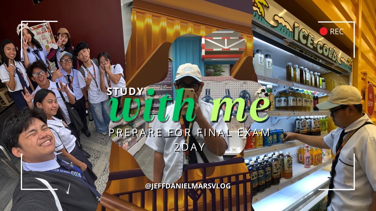 Vlog 57!!~ || Prepare for final exam 2day!!✏️📚