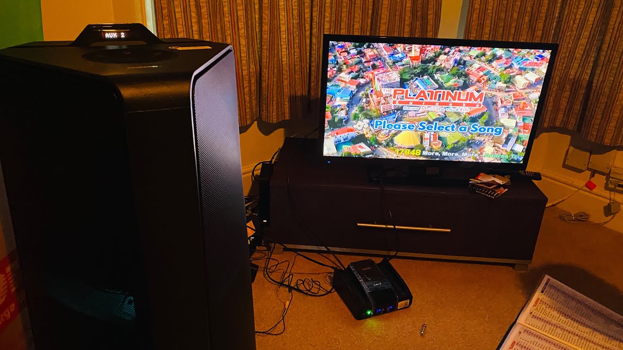 Unboxing Samsung MX-T70 Giga Party Audio Speaker and testing it with Platinum Cello Karaoke