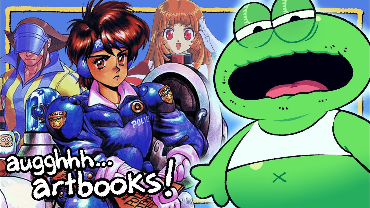 Speedoru Art Book Collection (Old-school anime, Fighting games & more!)