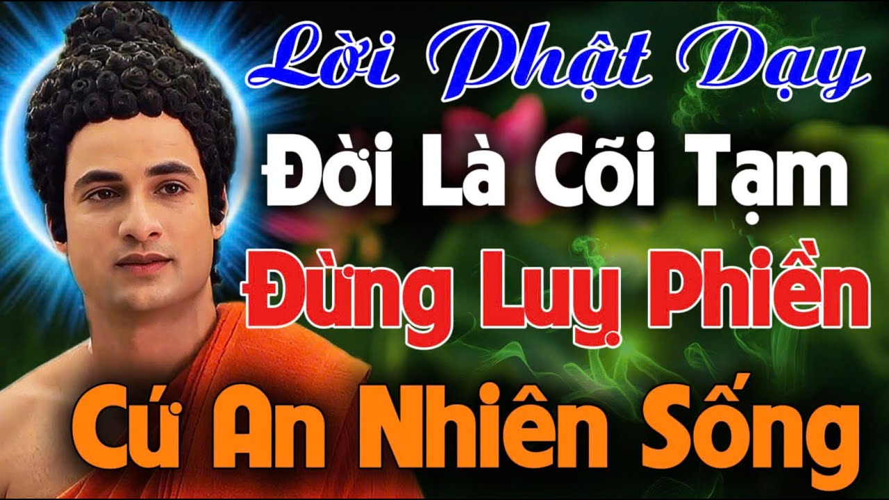 LỜI PHẬT DẠY: ĐỪNG LỤY PHIỀN VÌ ĐỜI LÀ CÕI TẠM, CỨ AN NHIÊN MÀ SỐNG | An Tịnh Bảo