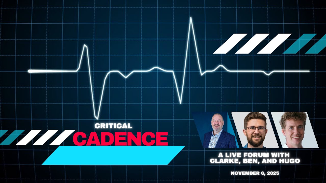 Critical Cadence: Faster Product Development with Ben & Hugo | Clarke Ching
