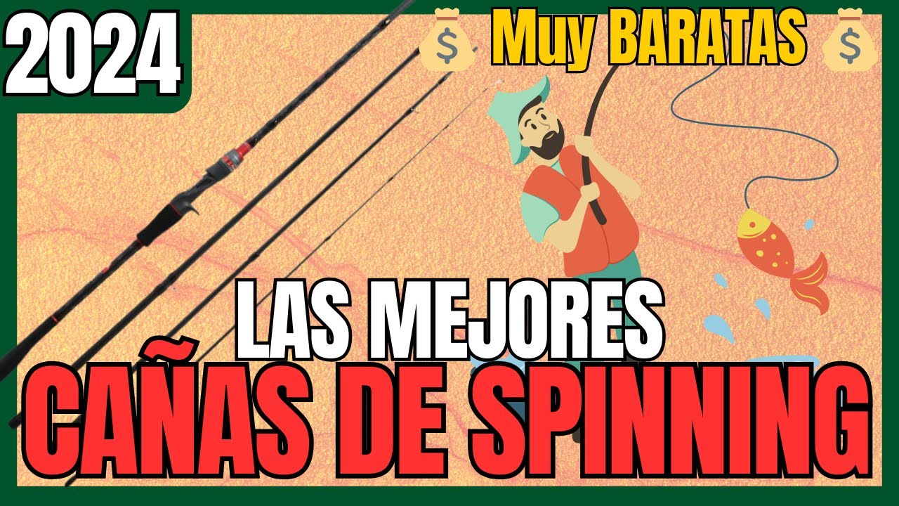 🎣 Las 7 mejores CAÑAS DE SPINNING BARATAS de Aliexpress 🎣 || 2024 || Mejor CALIDAD y PRECIO