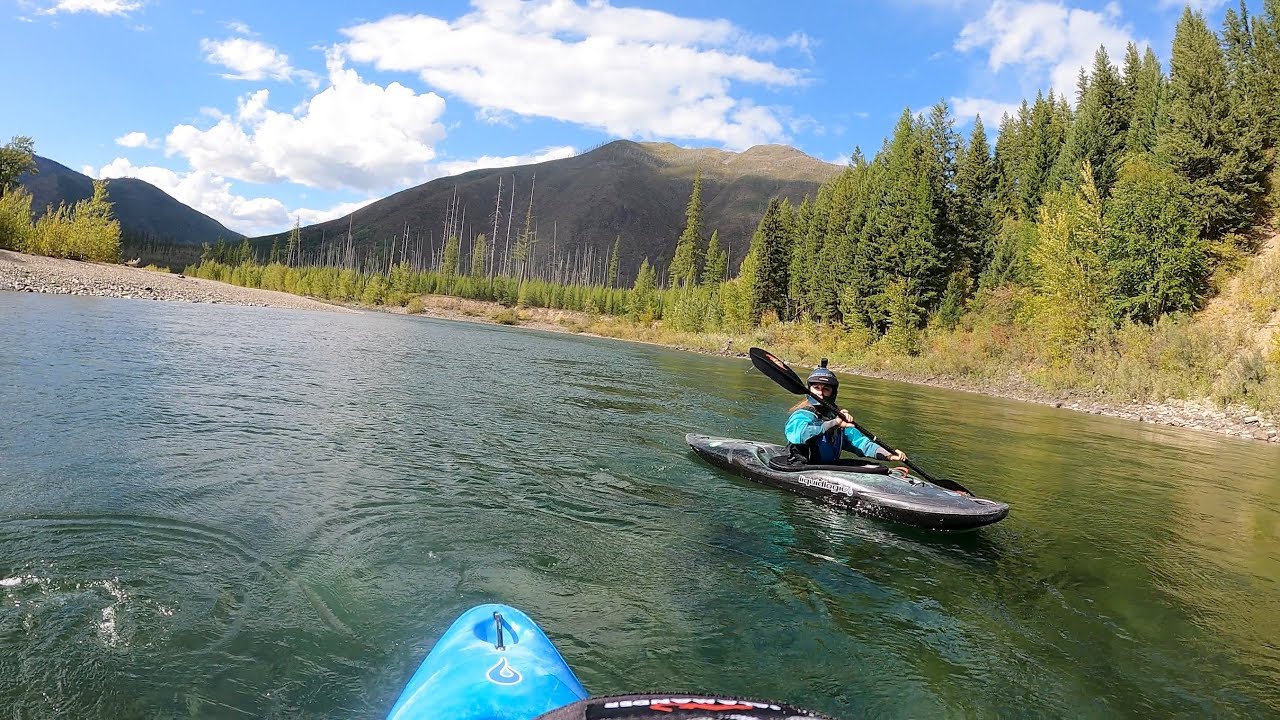 North Fork Flathead River, Montana | Whitewater Kayaking Big Creek to Glacier Rim | ~1000 cfs