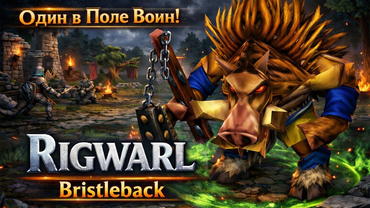 Rigwarl , Bristleback  - Фуловый Свин! Дерёмся и Ждём ПОДМОГУ :)