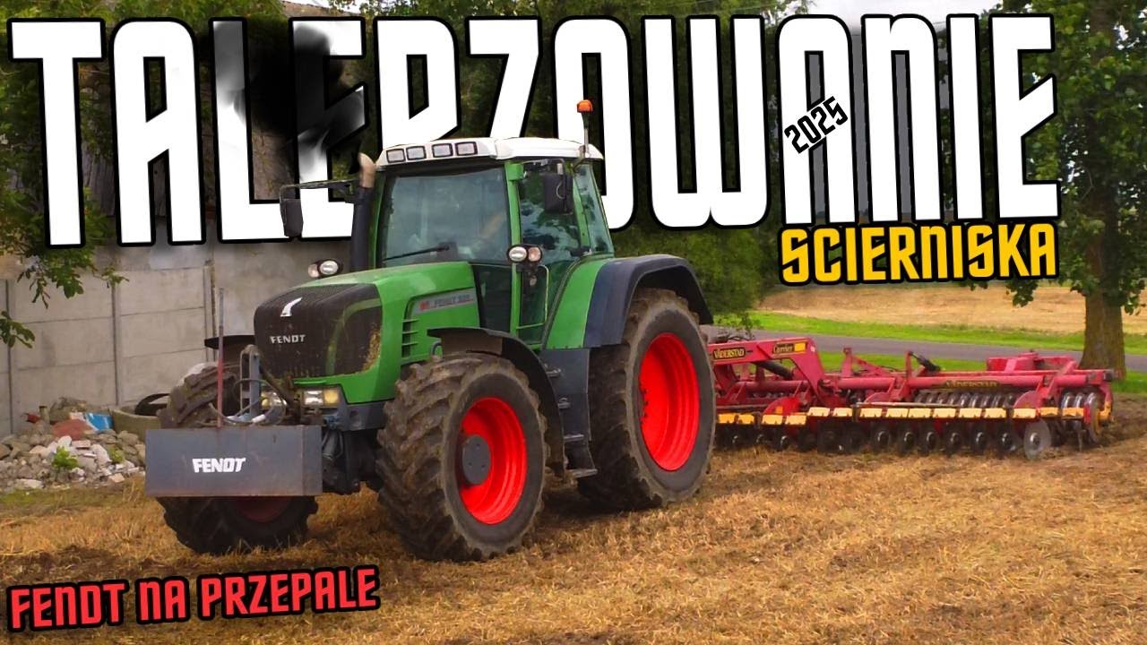 🇵🇱🔥Talerzowanie Ścierniska🔥Fendt Na Przepale🔥UR-Marciniak🔥Fendt🔥Vaderstad🔥