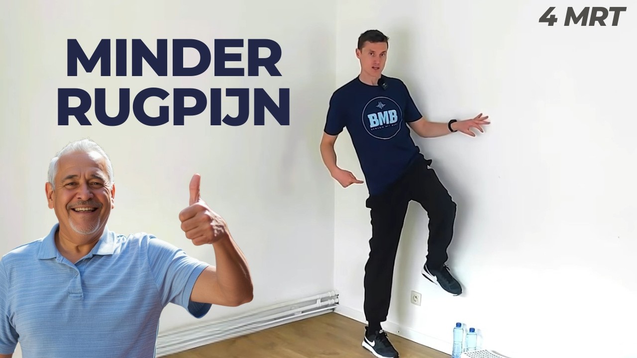 Een eenvoudige maar veel vergeten oefeningen tegen rugpijn: deze heeft een groot effect!