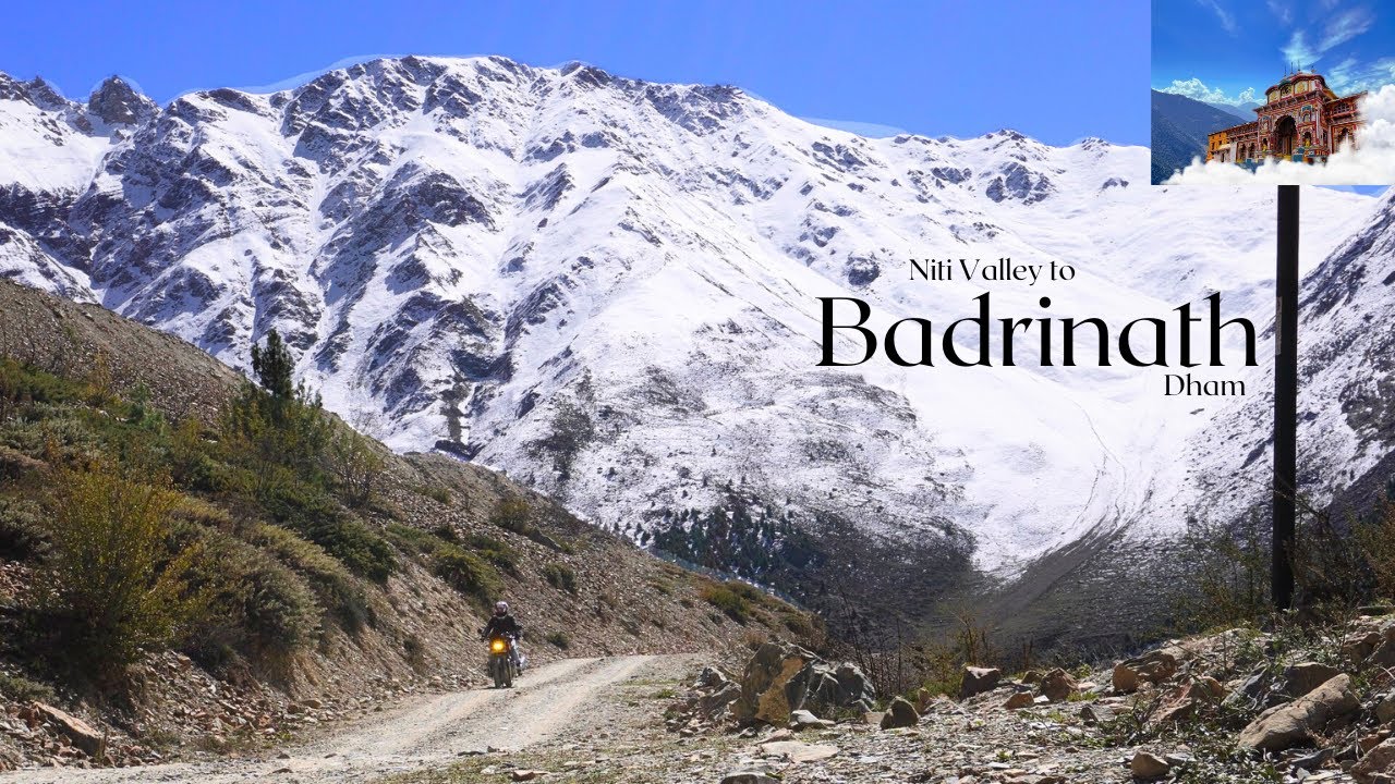 Niti Valley to Badrinath Dham in 5 hours solo bike ride on Continental GT650 | Episode 04 #gt650